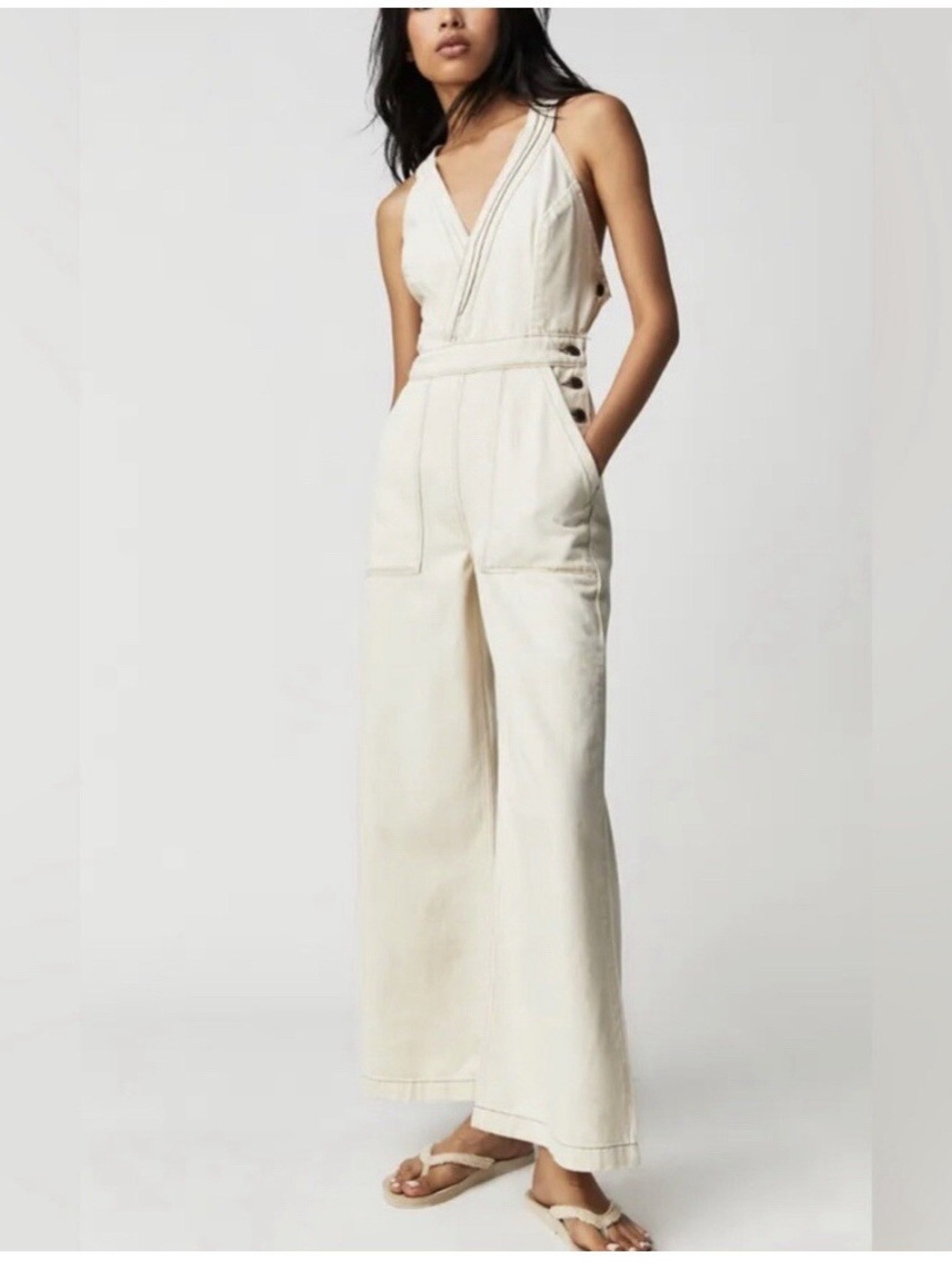 ÉTICA Emel Carpenter Jumpsuit